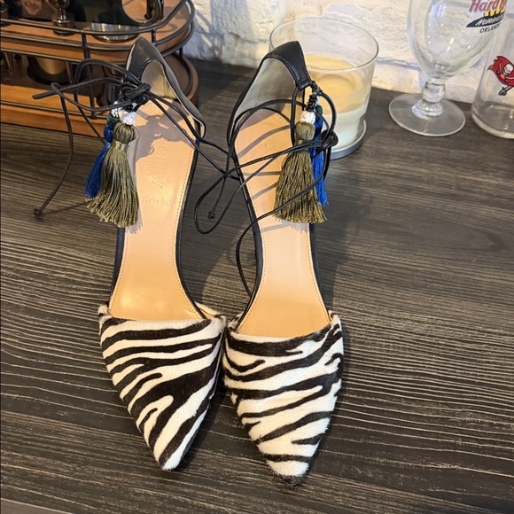 J. Crew Shoes - J. Crew Zebra Print Women's Shoes with Tassels